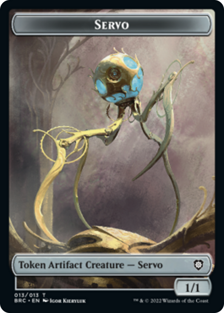 Servo // Construct (005) Double-Sided Token [The Brothers' War Commander Tokens] MTG Single Magic: The Gathering | Red Claw Gaming