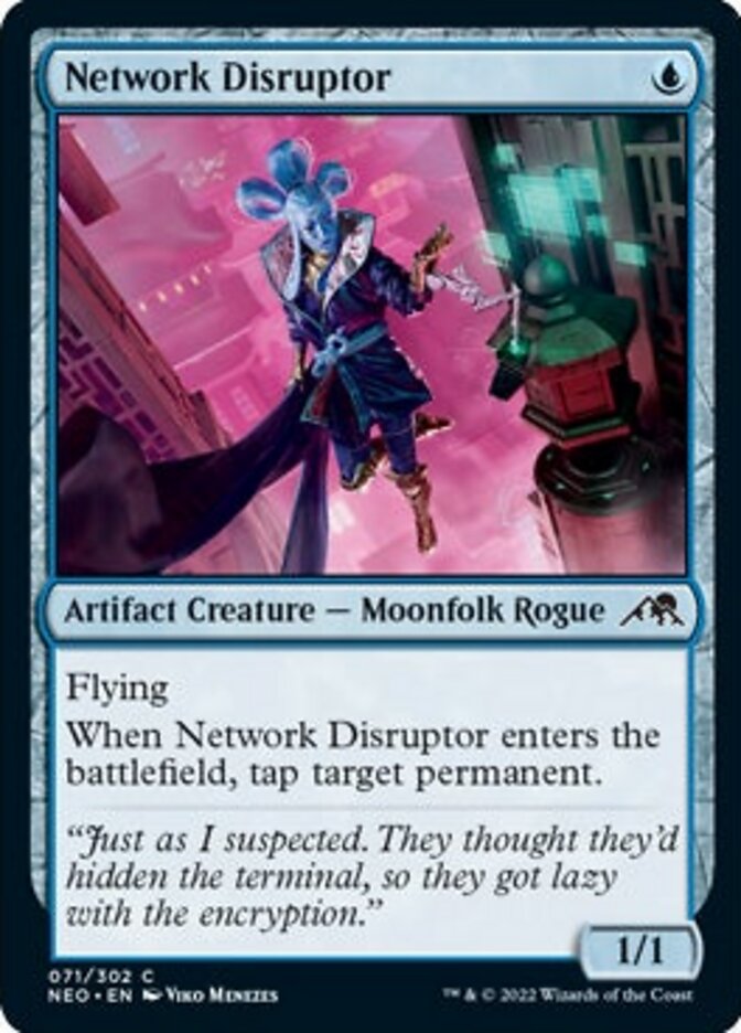 Network Disruptor [Kamigawa: Neon Dynasty] MTG Single Magic: The Gathering    | Red Claw Gaming