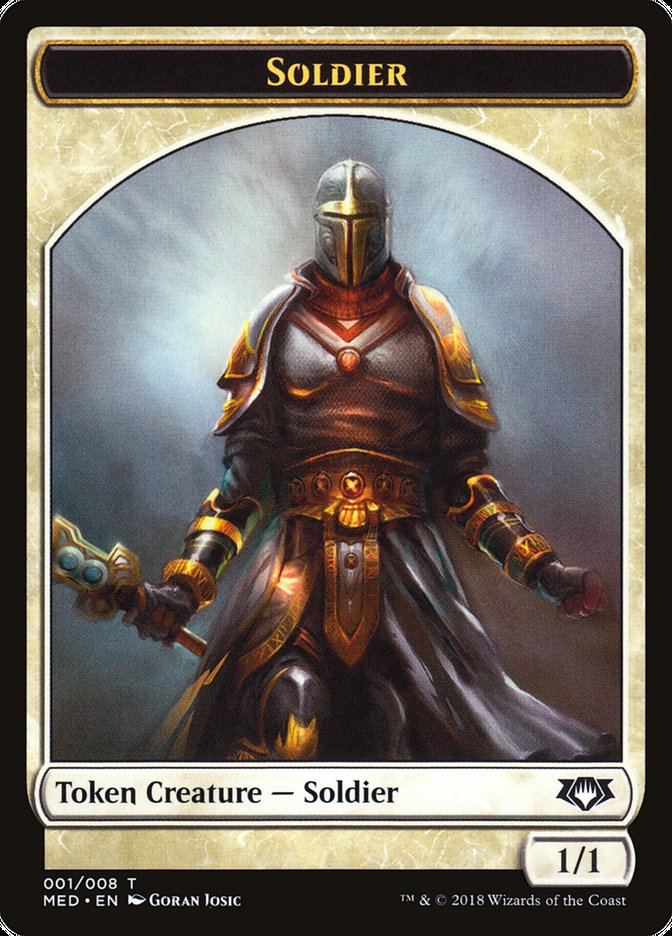 Soldier Token [Mythic Edition Tokens] MTG Single Magic: The Gathering | Red Claw Gaming