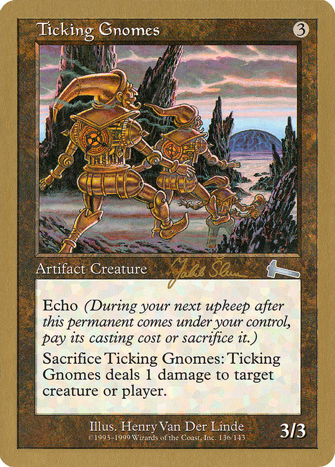 Ticking Gnomes (Jakub Slemr) [World Championship Decks 1999] MTG Single Magic: The Gathering | Red Claw Gaming