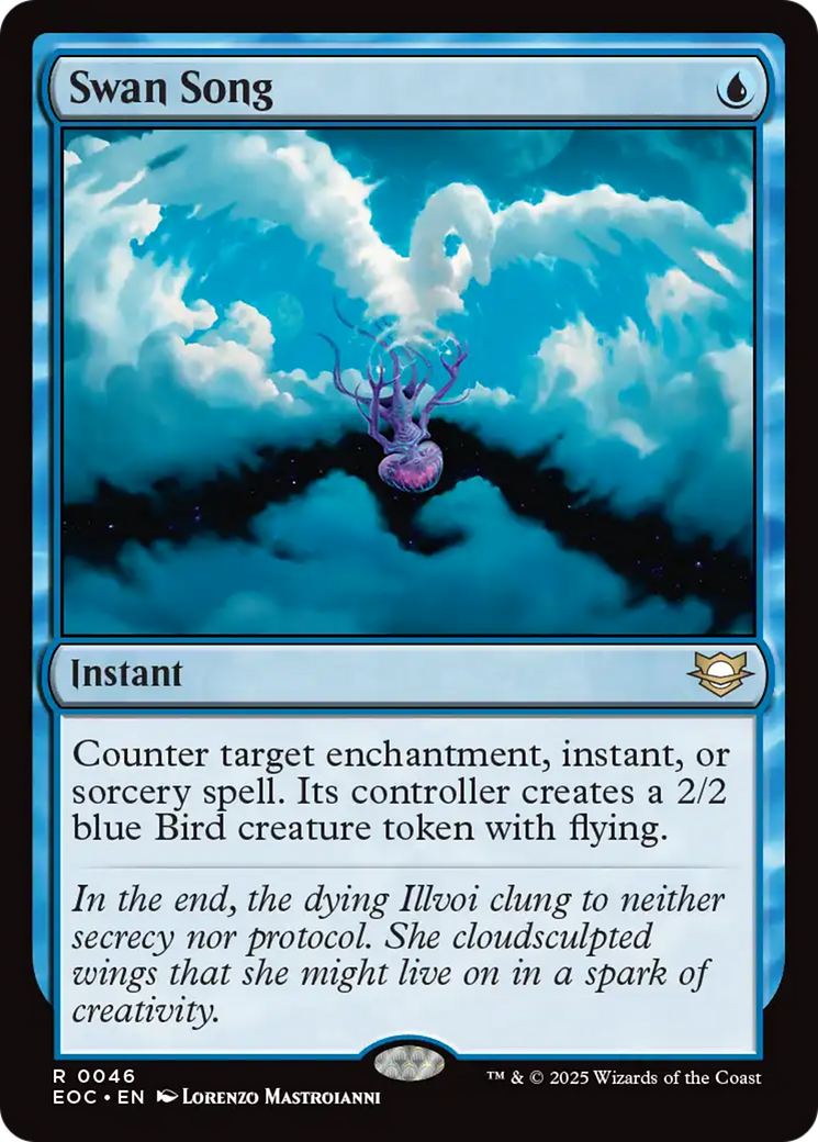 Swan Song [Edge of Eternities Commander] MTG Single Magic: The Gathering | Red Claw Gaming