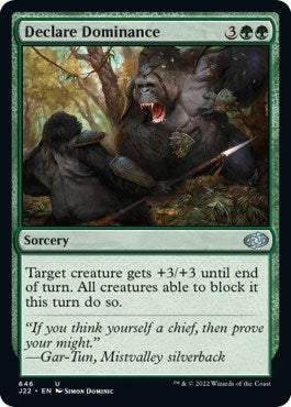 Declare Dominance [Jumpstart 2022] MTG Single Magic: The Gathering | Red Claw Gaming