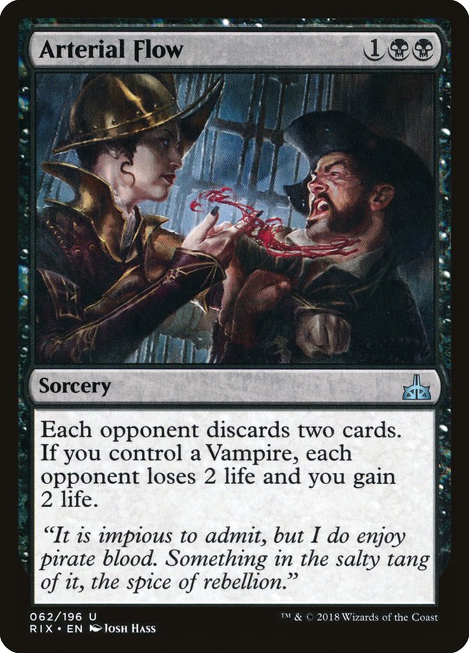 Arterial Flow [Rivals of Ixalan] MTG Single Magic: The Gathering | Red Claw Gaming