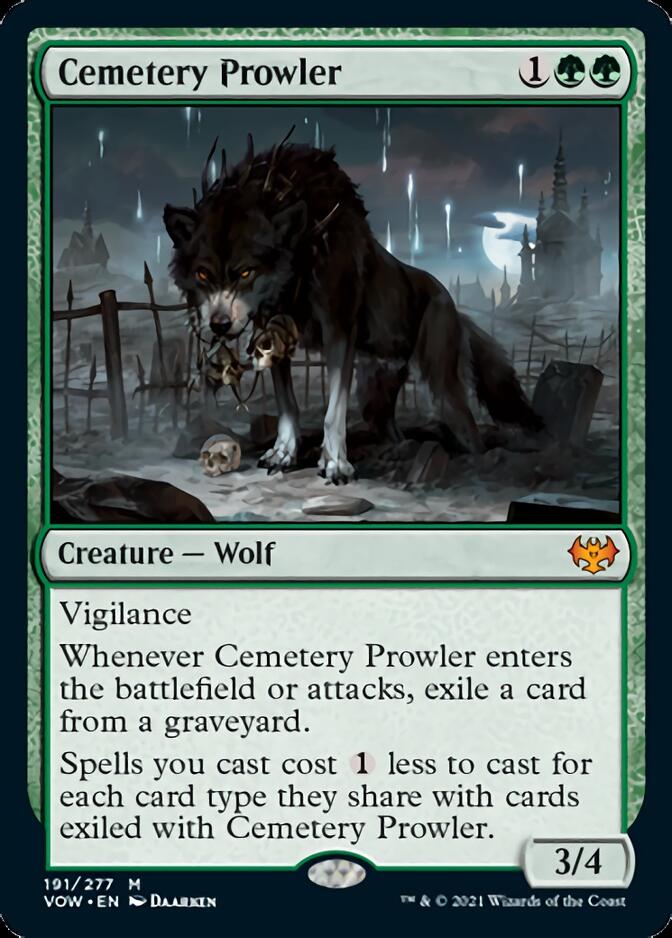 Cemetery Prowler [Innistrad: Crimson Vow] MTG Single Magic: The Gathering | Red Claw Gaming