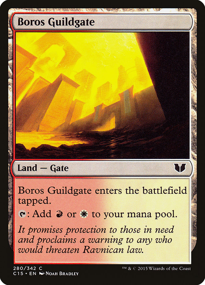 Boros Guildgate [Commander 2015] MTG Single Magic: The Gathering | Red Claw Gaming