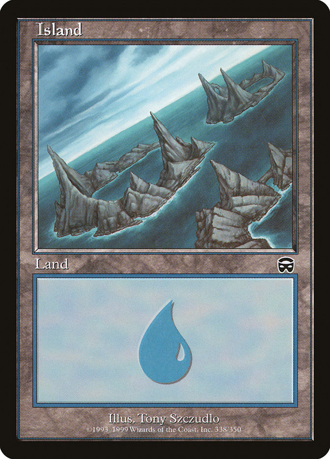 Island (338) [Mercadian Masques] MTG Single Magic: The Gathering | Red Claw Gaming