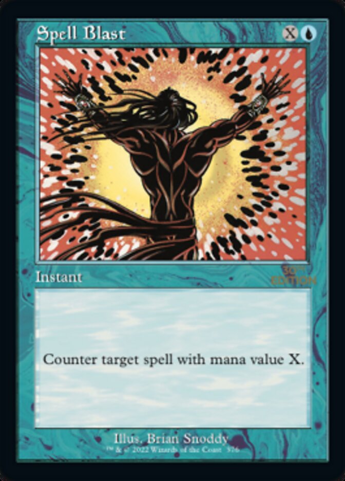 Spell Blast (Retro) [30th Anniversary Edition] MTG Single Magic: The Gathering | Red Claw Gaming