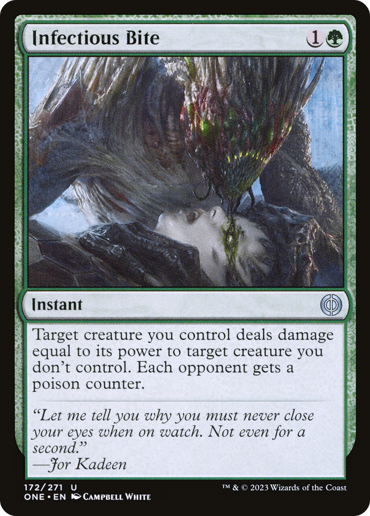 Infectious Bite [Phyrexia: All Will Be One] MTG Single Magic: The Gathering | Red Claw Gaming