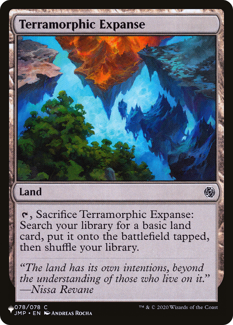 Terramorphic Expanse (JMP) [The List] MTG Single Magic: The Gathering | Red Claw Gaming