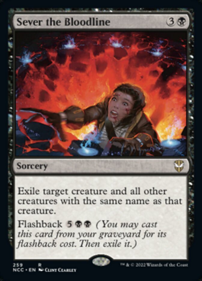 Sever the Bloodline [Streets of New Capenna Commander] MTG Single Magic: The Gathering | Red Claw Gaming
