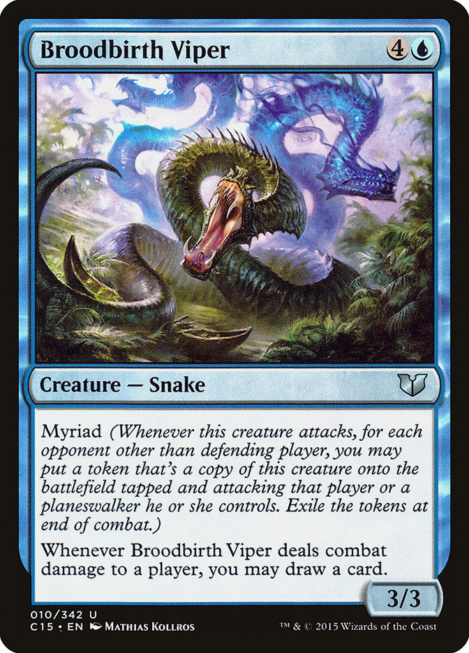 Broodbirth Viper [Commander 2015] MTG Single Magic: The Gathering | Red Claw Gaming