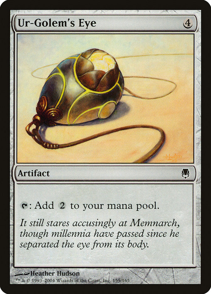 Ur-Golem's Eye [Darksteel] MTG Single Magic: The Gathering | Red Claw Gaming