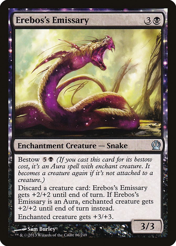 Erebos's Emissary [Theros] MTG Single Magic: The Gathering | Red Claw Gaming