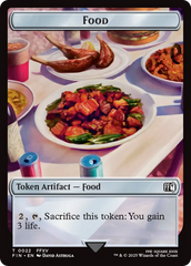 Hero (0002) // Food Double-Sided Token [FINAL FANTASY Tokens] MTG Single Magic: The Gathering | Red Claw Gaming