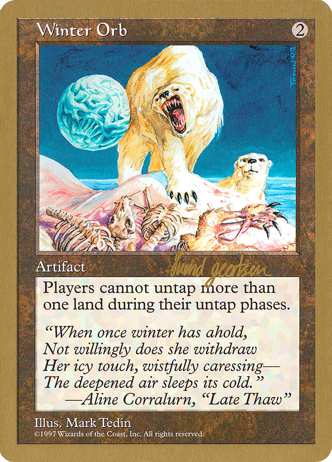 Winter Orb (Svend Geertsen) [World Championship Decks 1997] MTG Single Magic: The Gathering | Red Claw Gaming