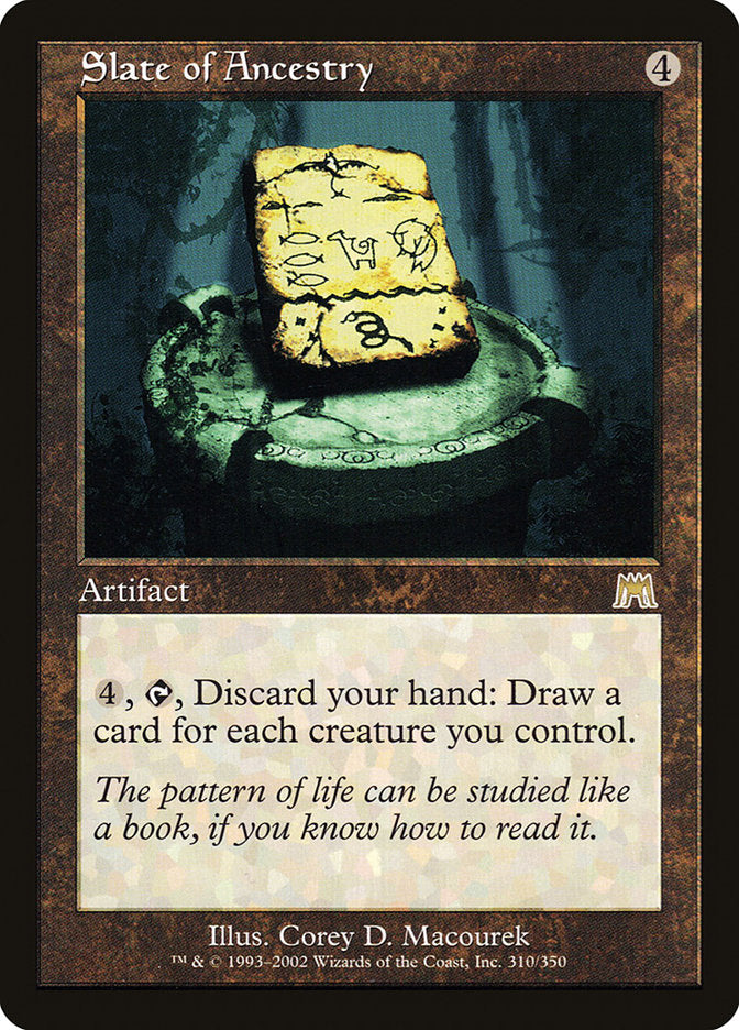 Slate of Ancestry [Onslaught] MTG Single Magic: The Gathering | Red Claw Gaming