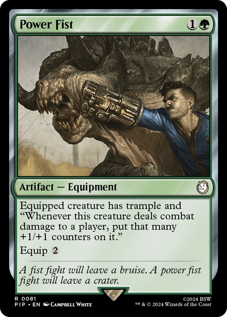 Power Fist [Fallout] MTG Single Magic: The Gathering    | Red Claw Gaming