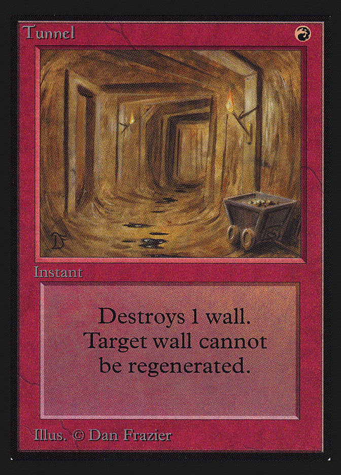 Tunnel [International Collectors' Edition] MTG Single Magic: The Gathering | Red Claw Gaming