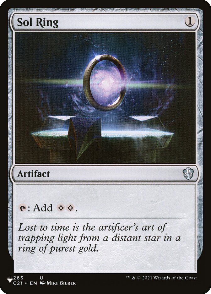 Sol Ring [Secret Lair: Heads I Win, Tails You Lose] MTG Single Magic: The Gathering | Red Claw Gaming