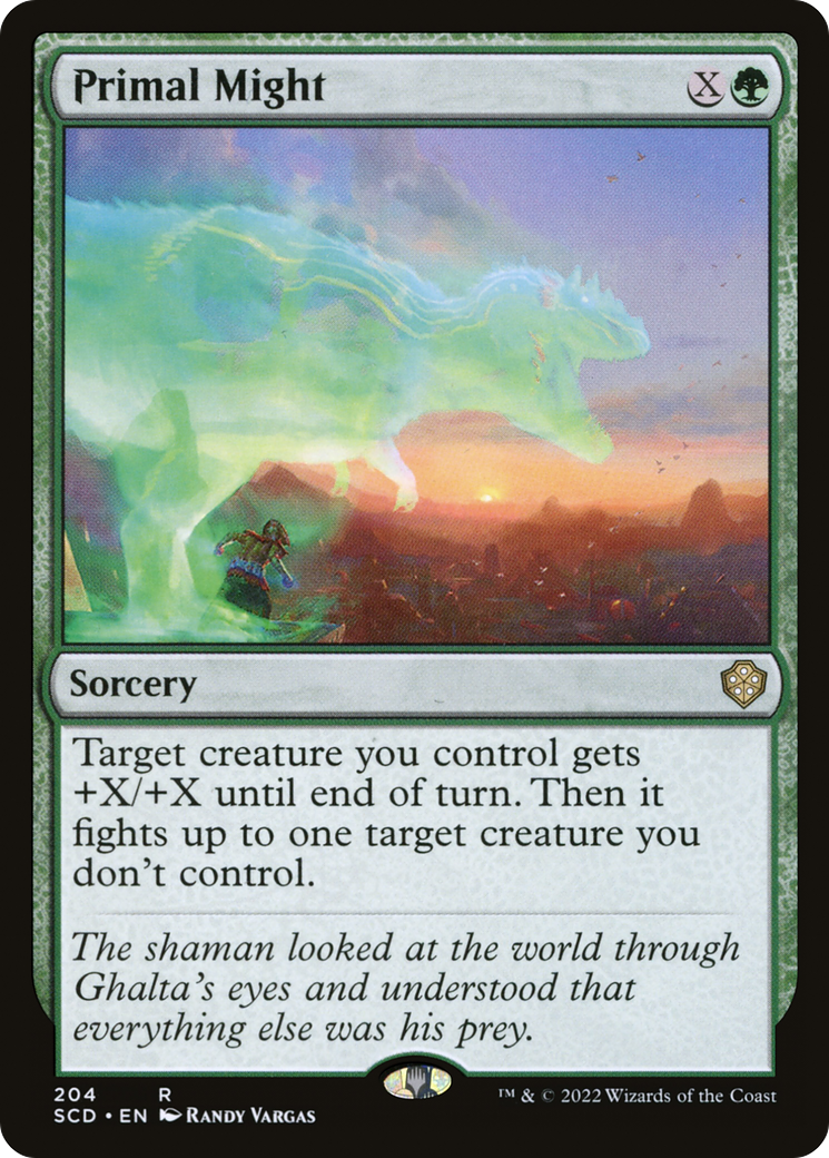 Primal Might [Starter Commander Decks] MTG Single Magic: The Gathering | Red Claw Gaming