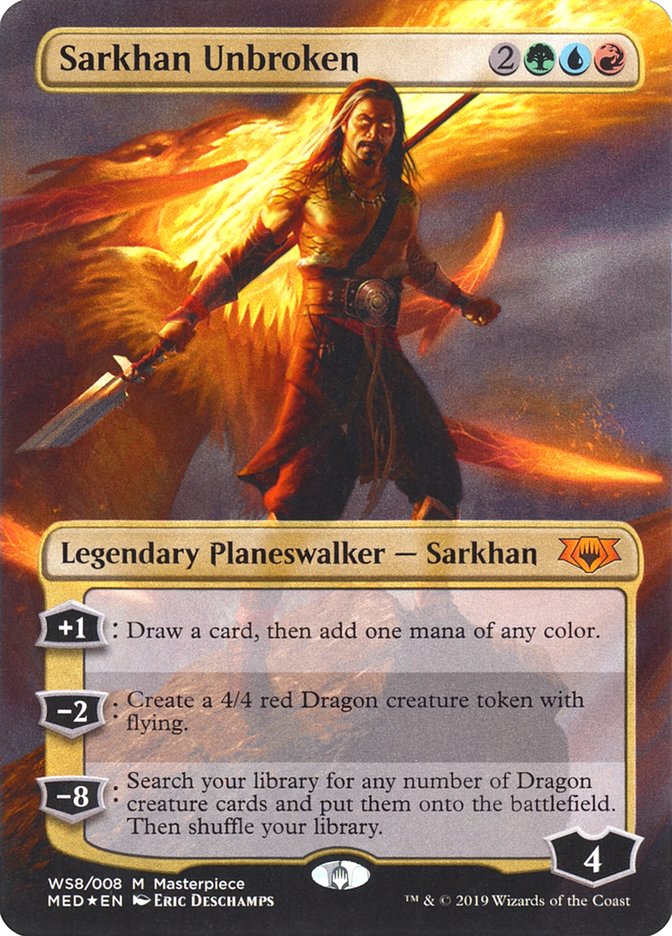 Sarkhan Unbroken [Mythic Edition] MTG Single Magic: The Gathering | Red Claw Gaming
