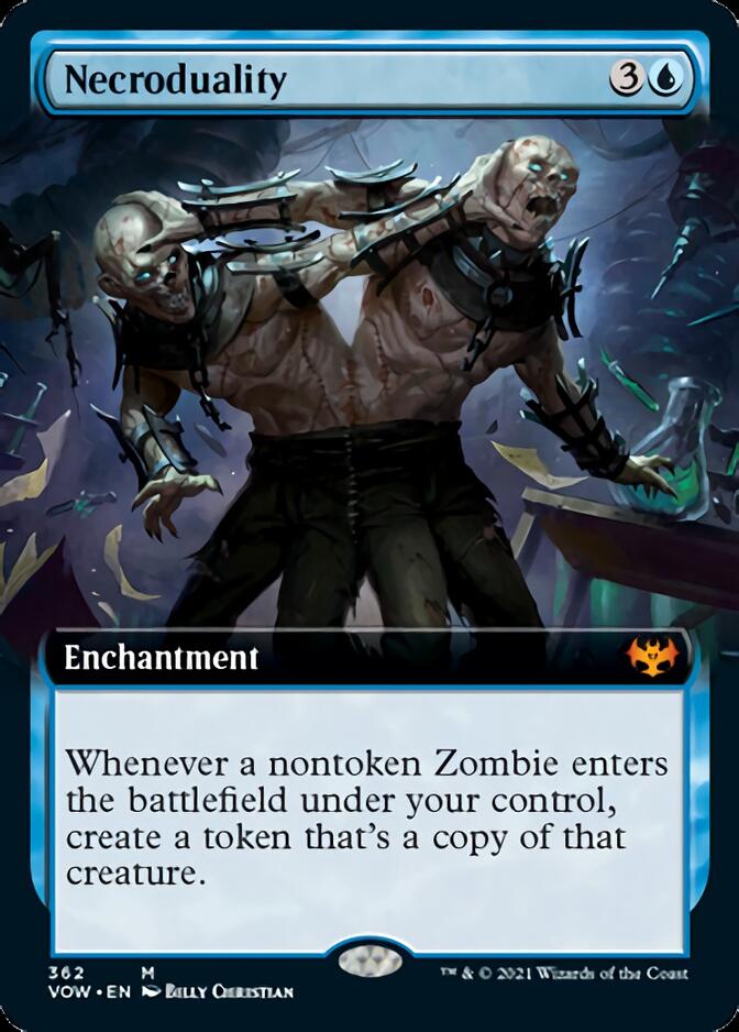 Necroduality (Extended Art) [Innistrad: Crimson Vow] MTG Single Magic: The Gathering | Red Claw Gaming
