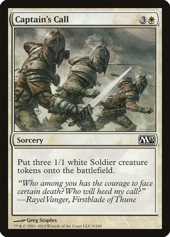 Captain's Call [Magic 2013] MTG Single Magic: The Gathering | Red Claw Gaming