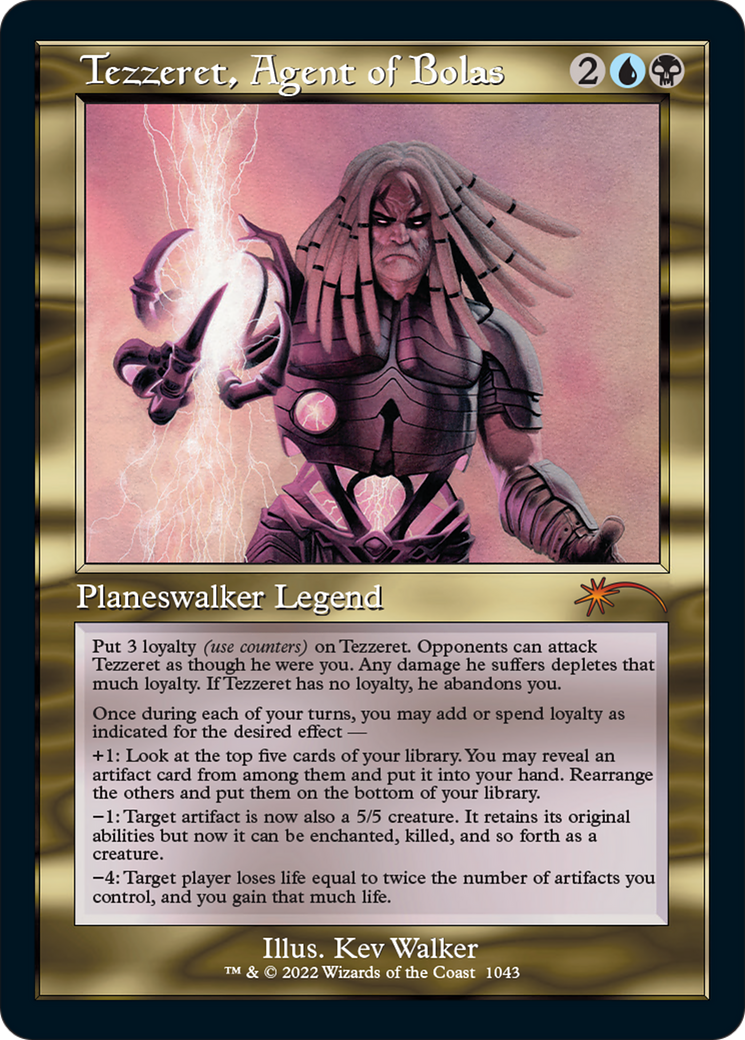 Tezzeret, Agent of Bolas (Retro) [Secret Lair Drop Series] MTG Single Magic: The Gathering | Red Claw Gaming