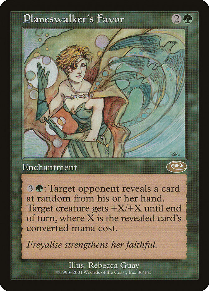Planeswalker's Favor [Planeshift] MTG Single Magic: The Gathering | Red Claw Gaming
