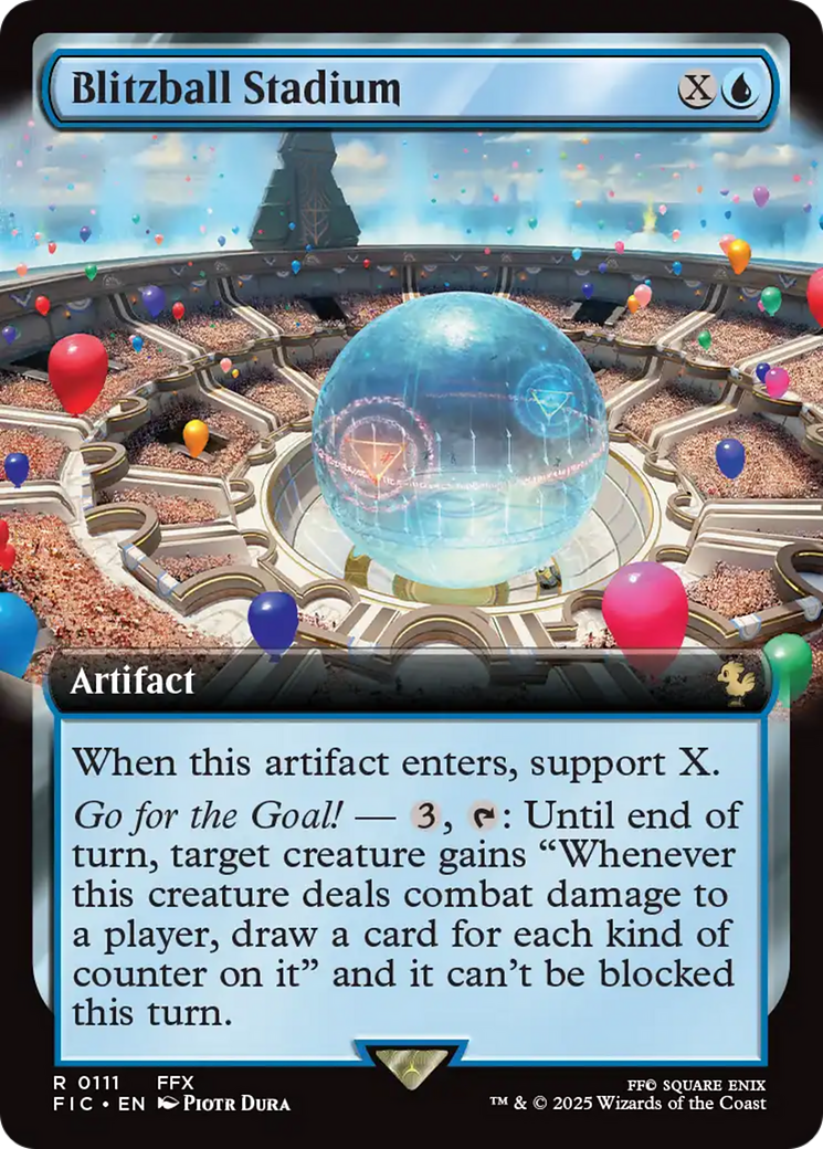 Blitzball Stadium (Extended Art) [FINAL FANTASY Commander] MTG Single Magic: The Gathering | Red Claw Gaming