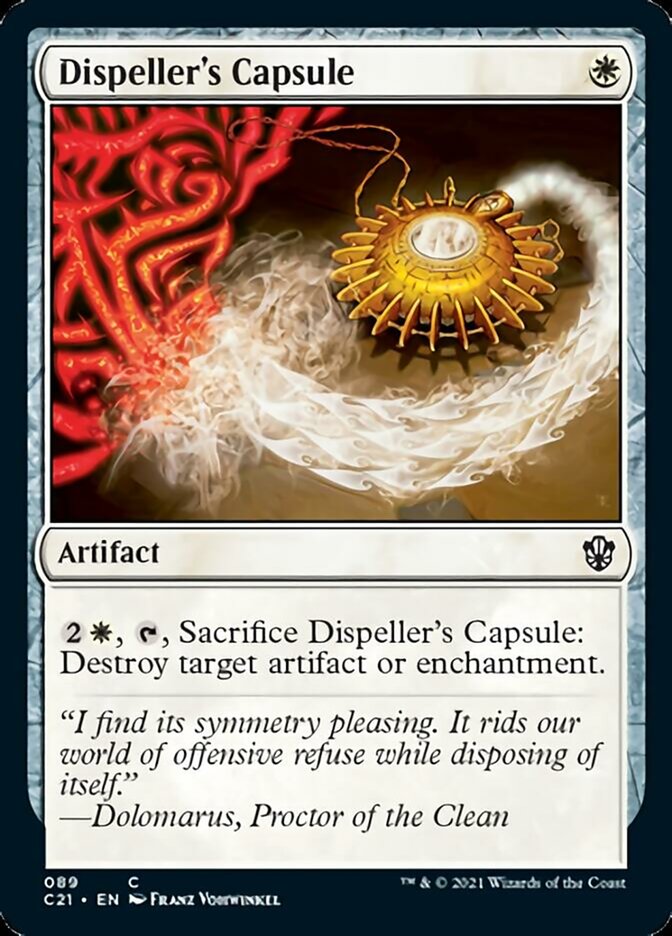 Dispeller's Capsule [Commander 2021] MTG Single Magic: The Gathering | Red Claw Gaming