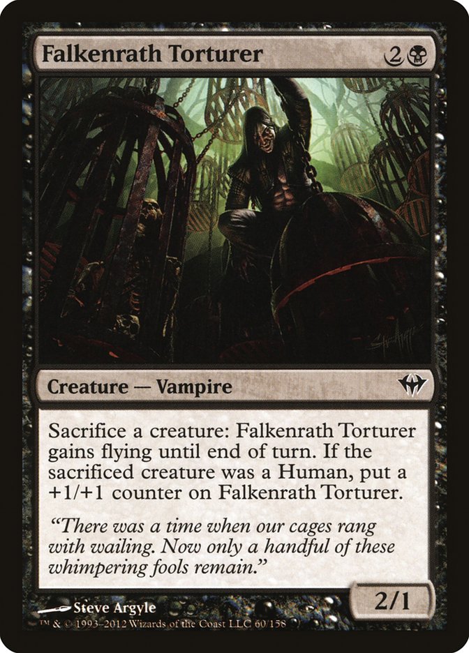 Falkenrath Torturer [Dark Ascension] MTG Single Magic: The Gathering | Red Claw Gaming