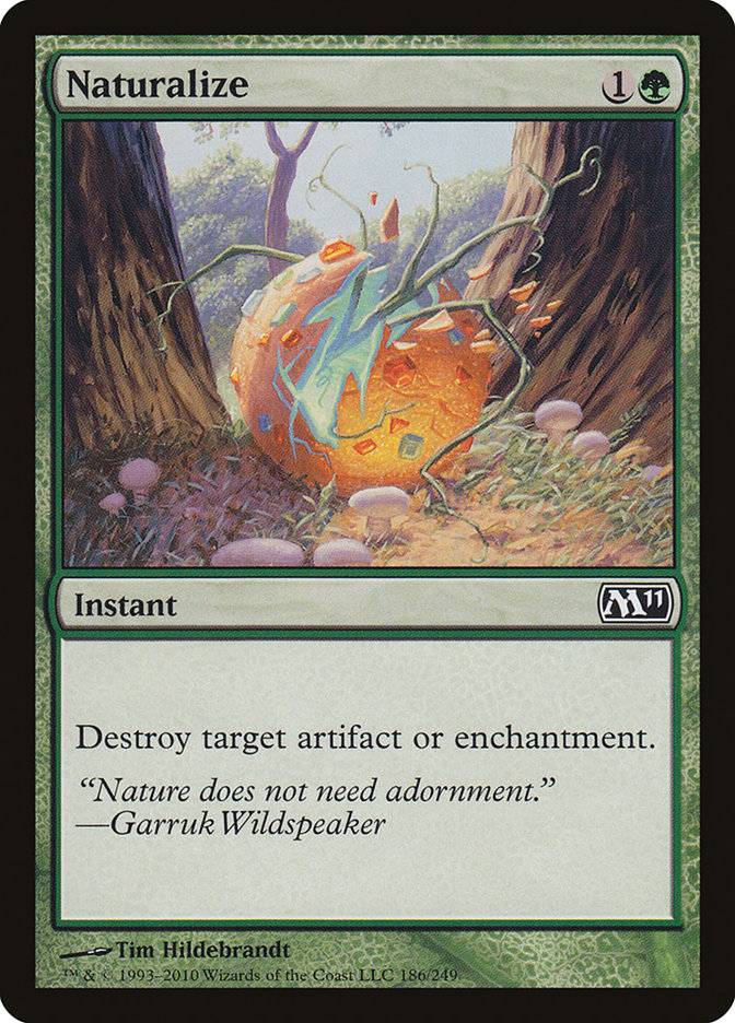 Naturalize [Magic 2011] MTG Single Magic: The Gathering | Red Claw Gaming