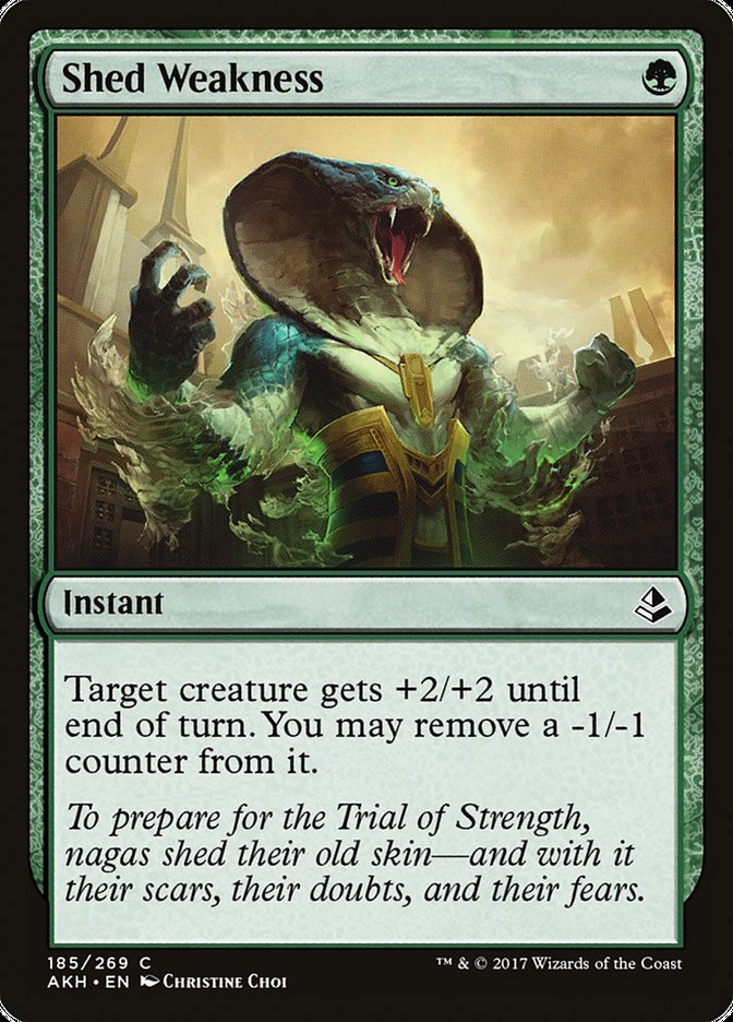 Shed Weakness [Amonkhet] MTG Single Magic: The Gathering | Red Claw Gaming