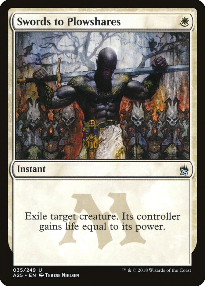 Swords to Plowshares [Masters 25] MTG Single Magic: The Gathering | Red Claw Gaming