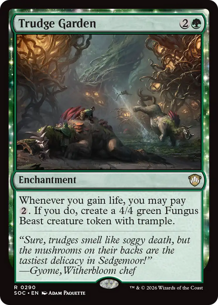 Trudge Garden [Secrets of Strixhaven Commander] MTG Single Magic: The Gathering | Red Claw Gaming