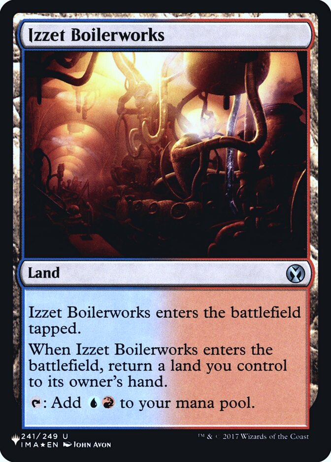 Izzet Boilerworks [Secret Lair: Heads I Win, Tails You Lose] MTG Single Magic: The Gathering | Red Claw Gaming
