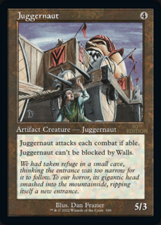 Juggernaut (Retro) [30th Anniversary Edition] MTG Single Magic: The Gathering | Red Claw Gaming