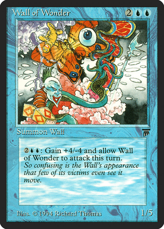 Wall of Wonder [Legends] MTG Single Magic: The Gathering | Red Claw Gaming
