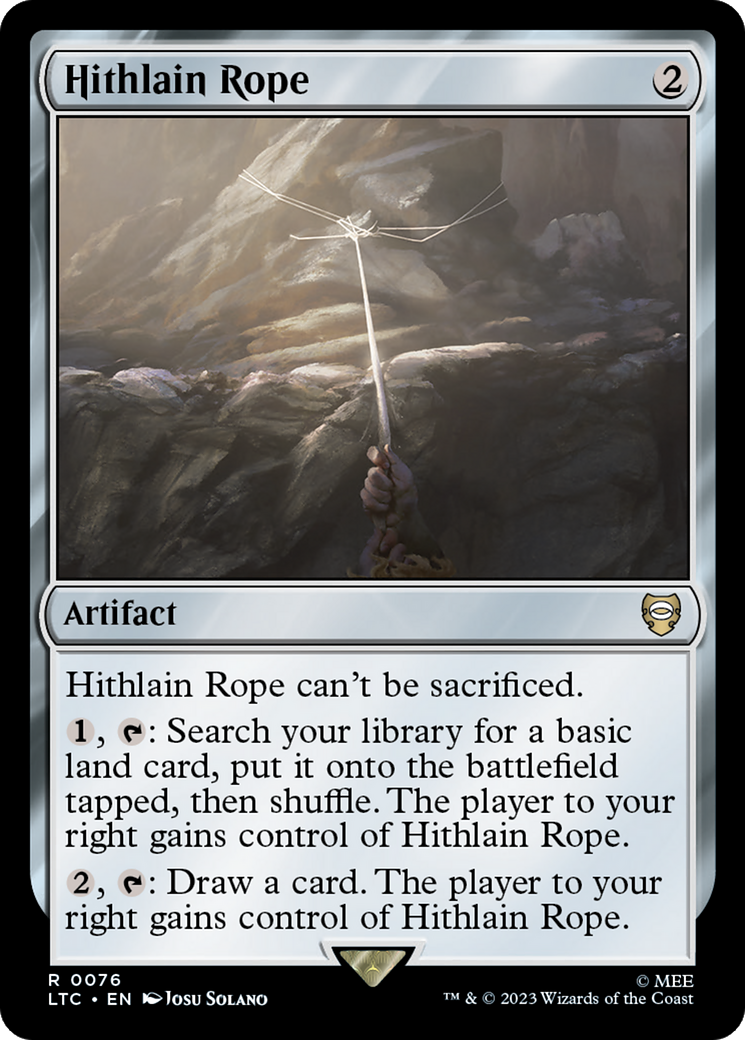 Hithlain Rope [The Lord of the Rings: Tales of Middle-Earth Commander] MTG Single Magic: The Gathering | Red Claw Gaming