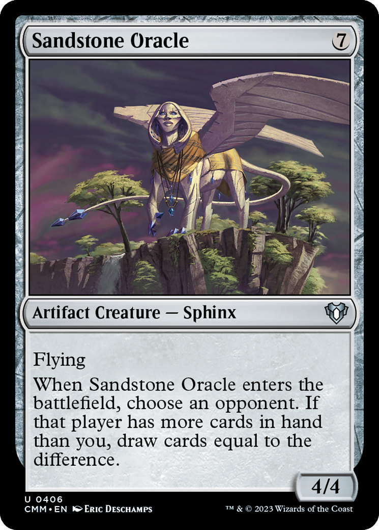 Sandstone Oracle [Commander Masters] MTG Single Magic: The Gathering | Red Claw Gaming