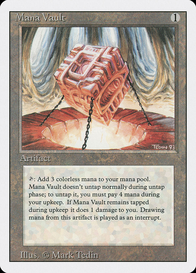 Mana Vault [Revised Edition] MTG Single Magic: The Gathering | Red Claw Gaming