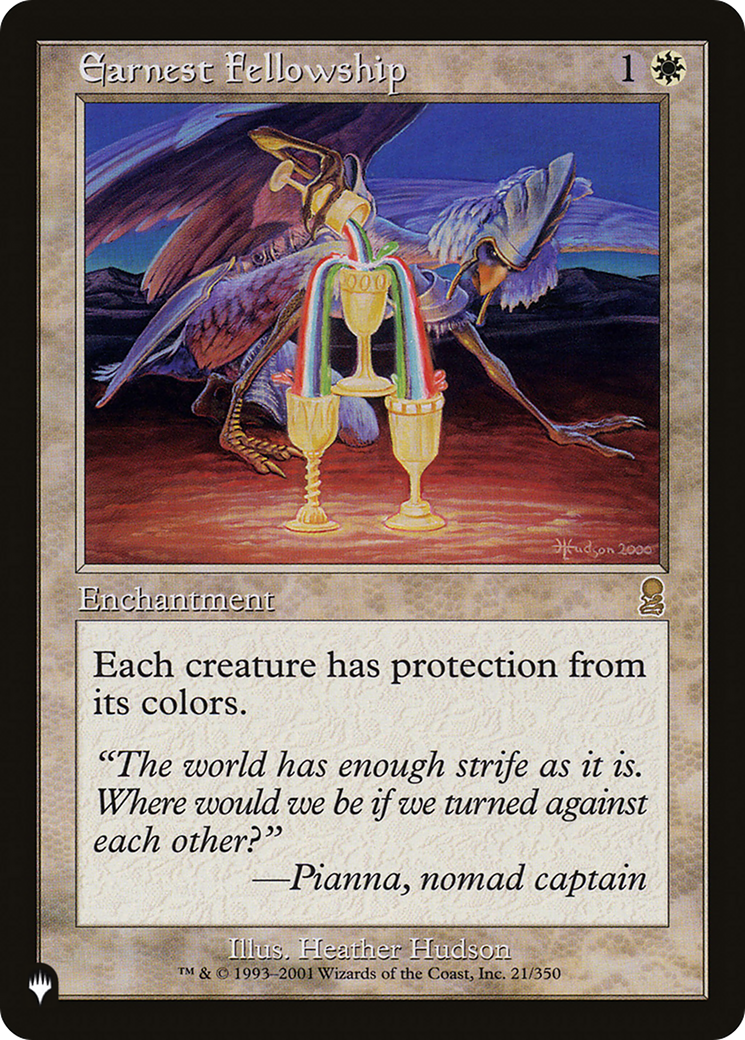 Earnest Fellowship [The List] MTG Single Magic: The Gathering | Red Claw Gaming