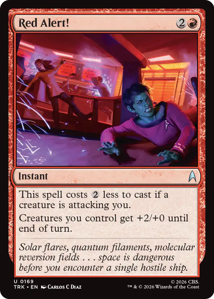 Red Alert! [Star Trek] MTG Single Magic: The Gathering | Red Claw Gaming