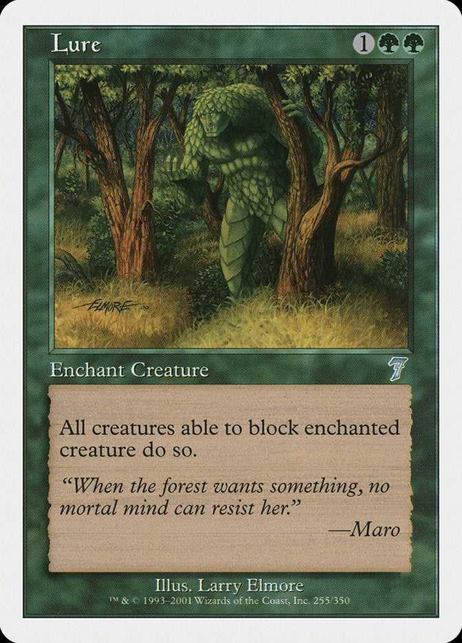 Lure [Seventh Edition] MTG Single Magic: The Gathering | Red Claw Gaming