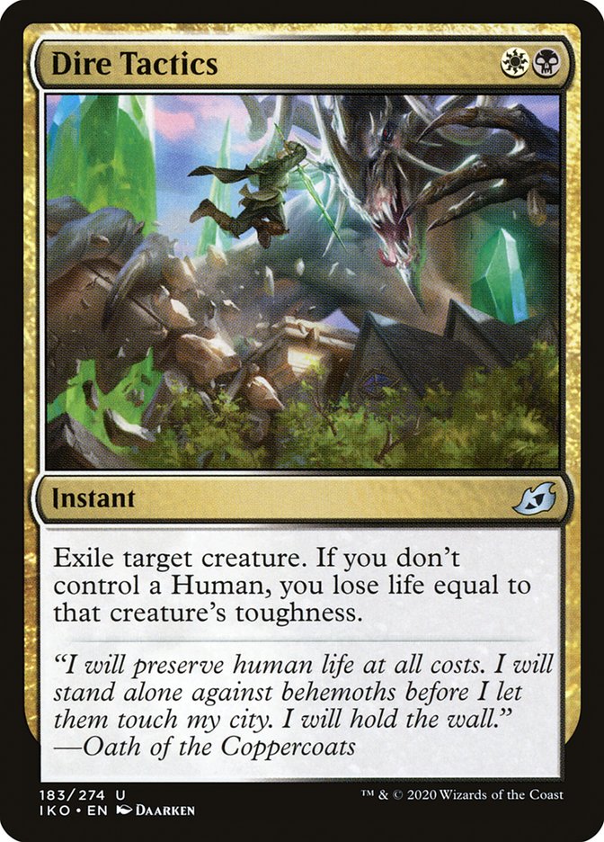 Dire Tactics [Ikoria: Lair of Behemoths] MTG Single Magic: The Gathering | Red Claw Gaming