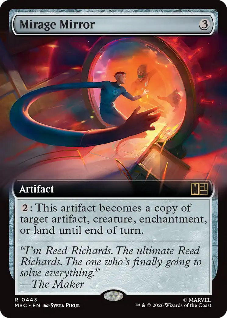 Mirage Mirror (Extended Art) [Marvel Super Heroes Commander] | Red Claw Gaming