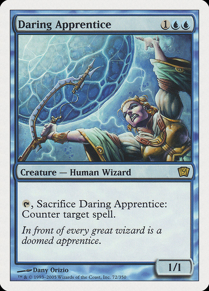 Daring Apprentice [Ninth Edition] MTG Single Magic: The Gathering | Red Claw Gaming