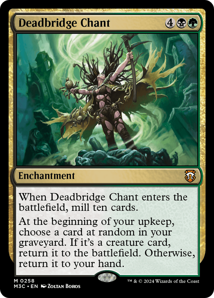Deadbridge Chant [Modern Horizons 3 Commander] MTG Single Magic: The Gathering | Red Claw Gaming