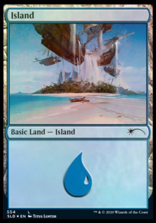 Island (Pirates) (554) [Secret Lair Drop Promos] MTG Single Magic: The Gathering | Red Claw Gaming